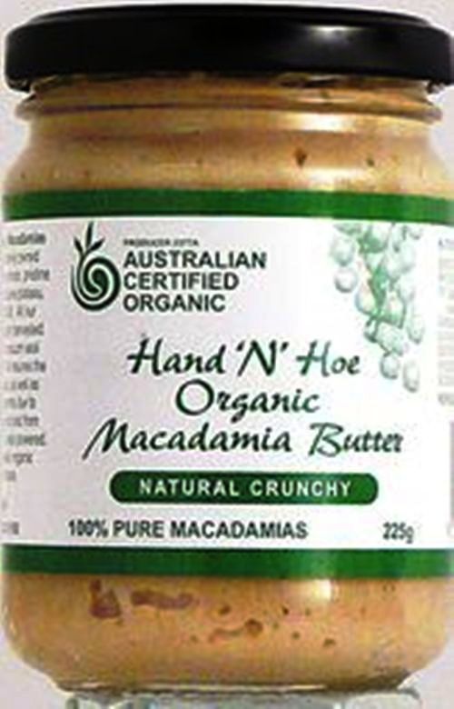 Macadamia Butter Raw Natural Crunchy C.Organic (225g,glass)